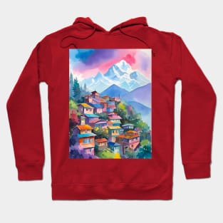 Himalayas Town Hoodie